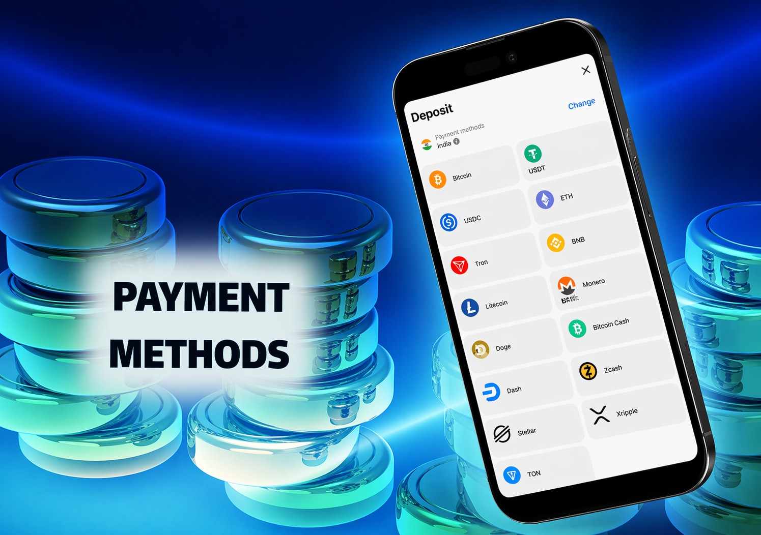 UPI, Paytm, Crypto Payment Methods at Betexch365